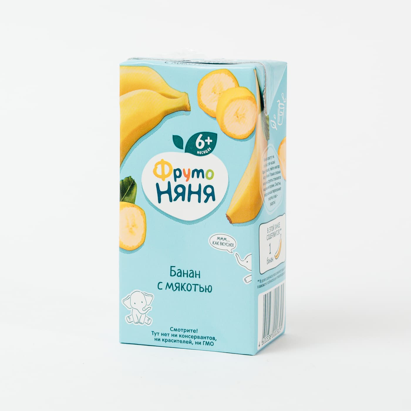 Нектар Фрутоняня банан 0.2 л