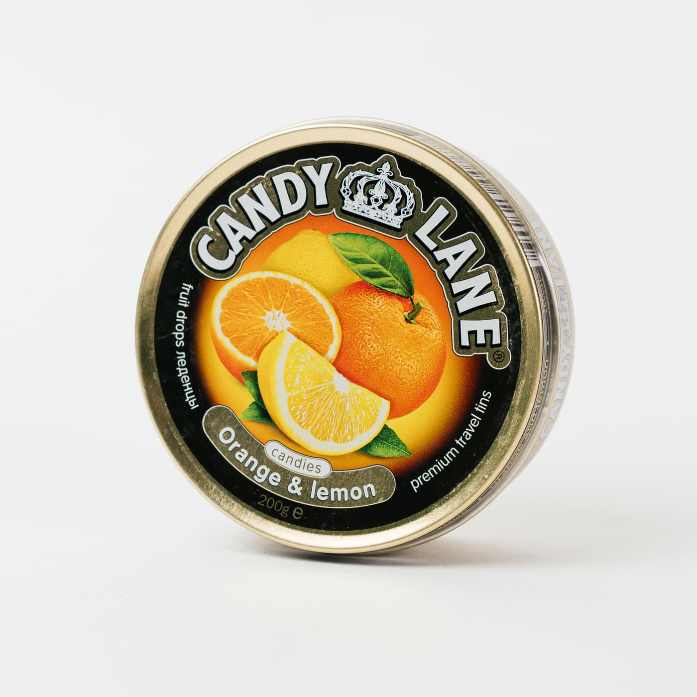 Карамель леденцовая CANDY LANE апельсин и лимон 200 г