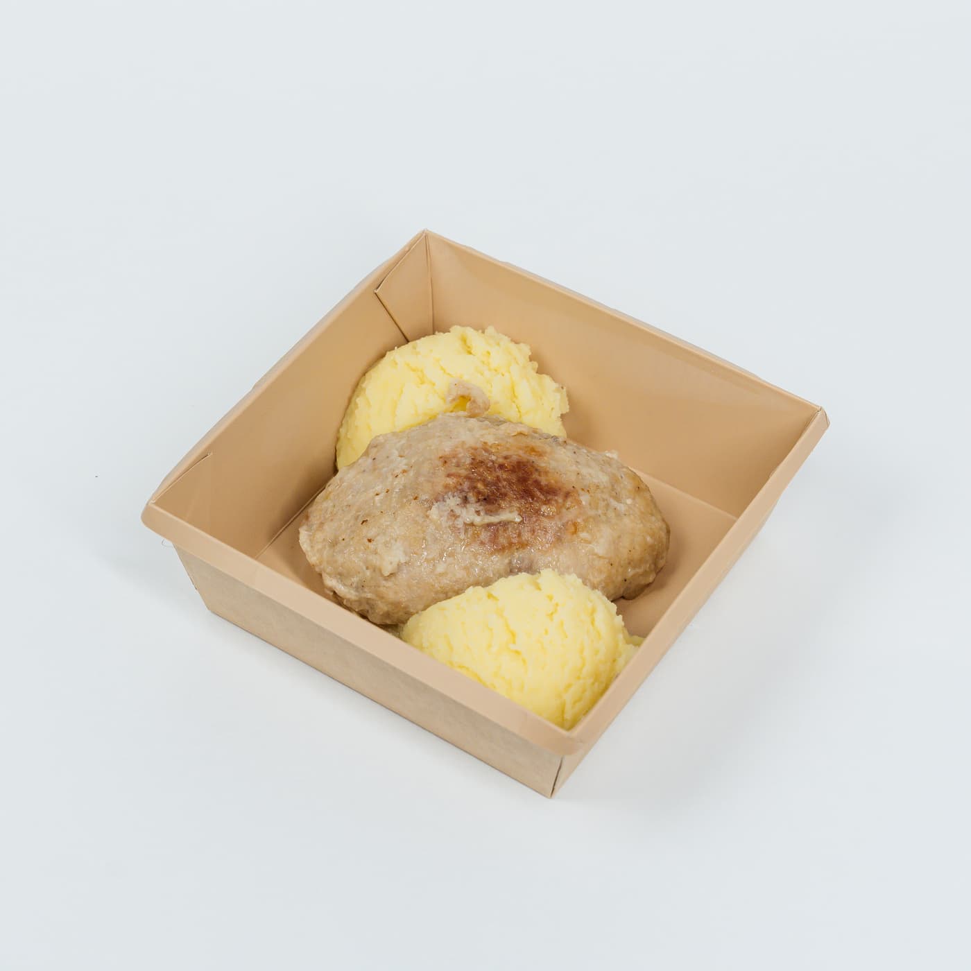 Котлета куриная с картофельным пюре 150/150гр