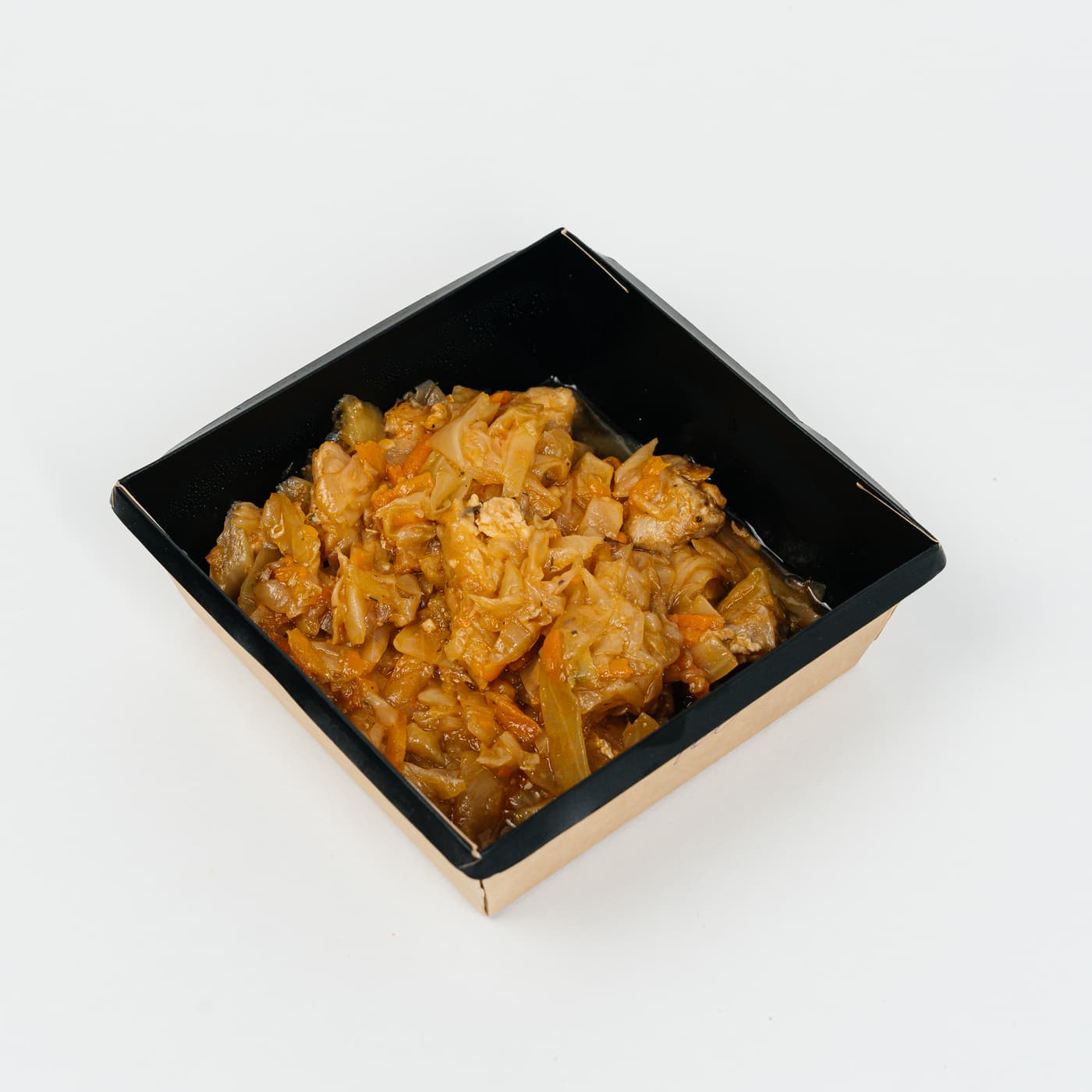 Капуста тушеная с мясом