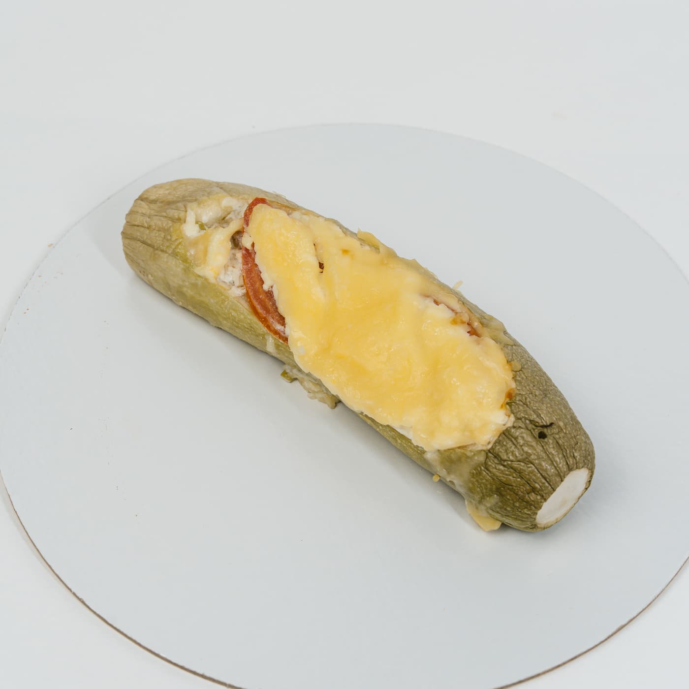 Кабачки фаршированные курицей
