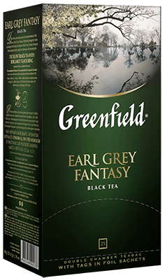 Чай черный GreenField Earl Grey Fantasy 25шт