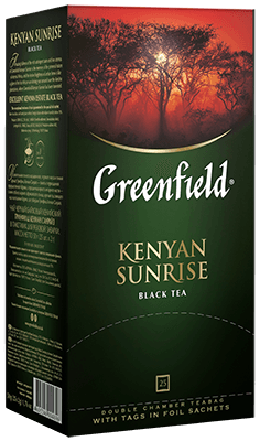 Чай черный GreenField Kenyan Sunrise 25шт