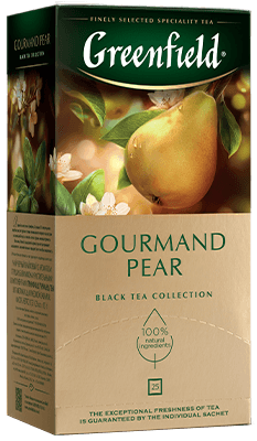 Чай черный GreenField Gourmand Pear 25шт