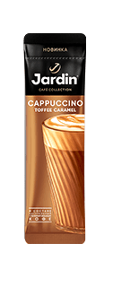 Кофейный напиток растворимый JARDIN 3в1 Cappuccino Toffee Caramel 18 г